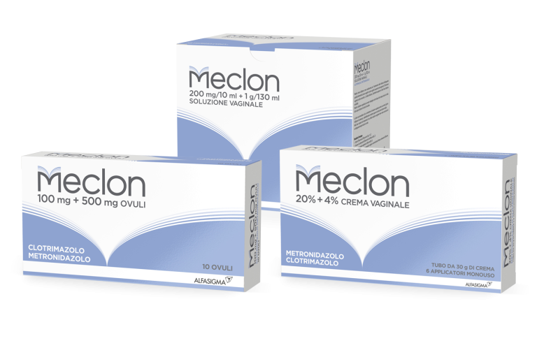 Meclon, confezioni delle varianti di prodotto, still life